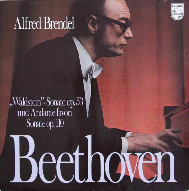 ブレンデルのベートーヴェン/ピアノソナタ 第21番「ワルトシュタイン」ほか　蘭PHILIPS　3522　LP レコード