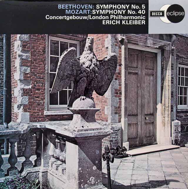 エーリヒ・クライバーのベートーヴェン/交響曲第5番「運命」ほか　英DECCA　3731　LP レコード