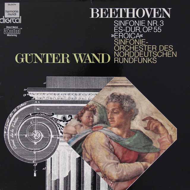 ヴァントのベートーヴェン/交響曲第3番「英雄」　独HM　3731　LP レコード