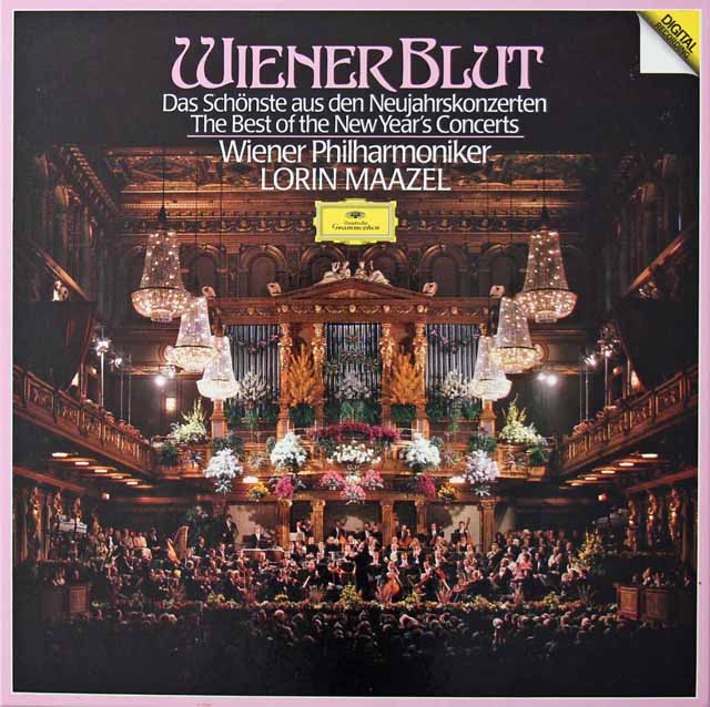 マゼールの「ベスト・オブ・ザ・ニュー・イヤー・コンサート」　独DGG　3222　LP レコード