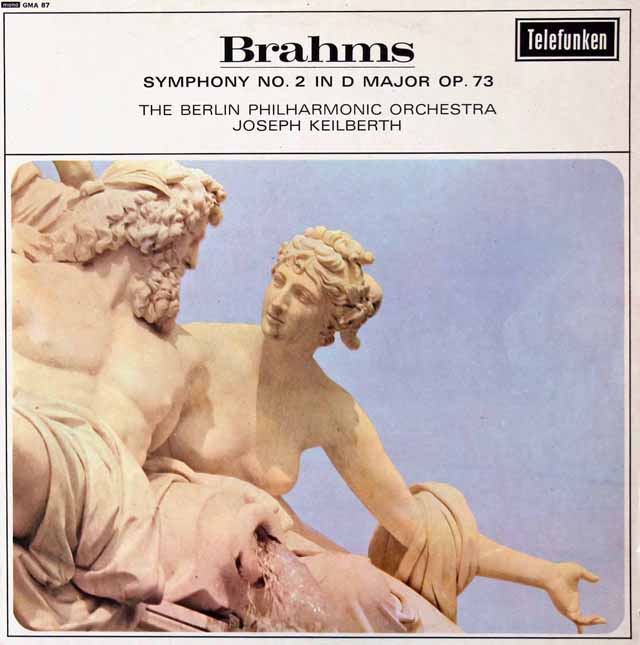 【モノラル】カイルベルトのブラームス/交響曲第2番　英TELEFUNKEN　3222　LP レコード