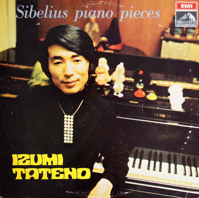 舘野泉のシベリウス/ピアノ小品集　フィンランドEMI　3223　LP レコード