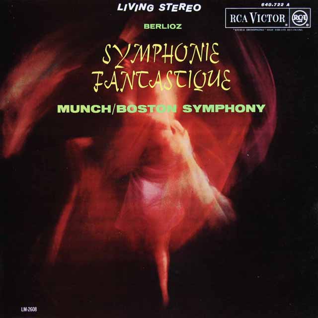 ミュンシュのベルリオーズ/幻想交響曲　仏RCA　3223　LP レコード