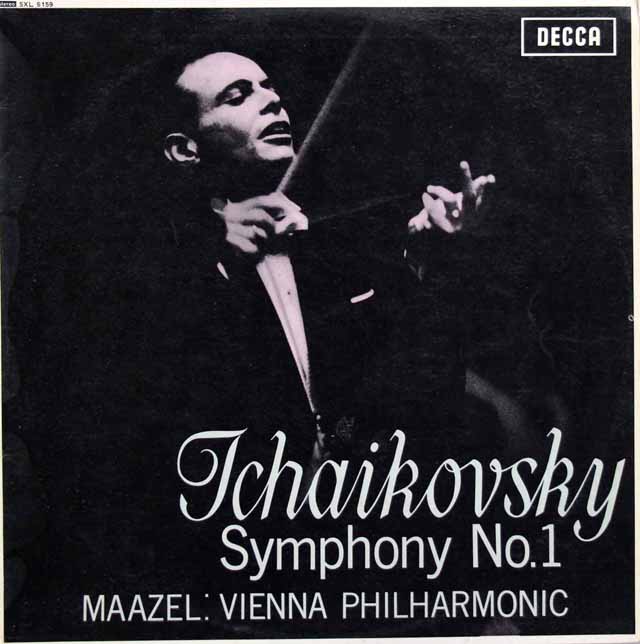 マゼールのチャイコフスキー/交響曲第1番「冬の日の幻想」　英DECCA　3705　LP レコード