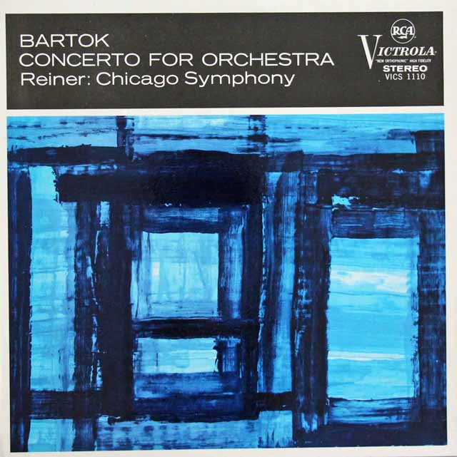 ライナーのバルトーク/管弦楽のための協奏曲　英RCA　3224　LP レコード