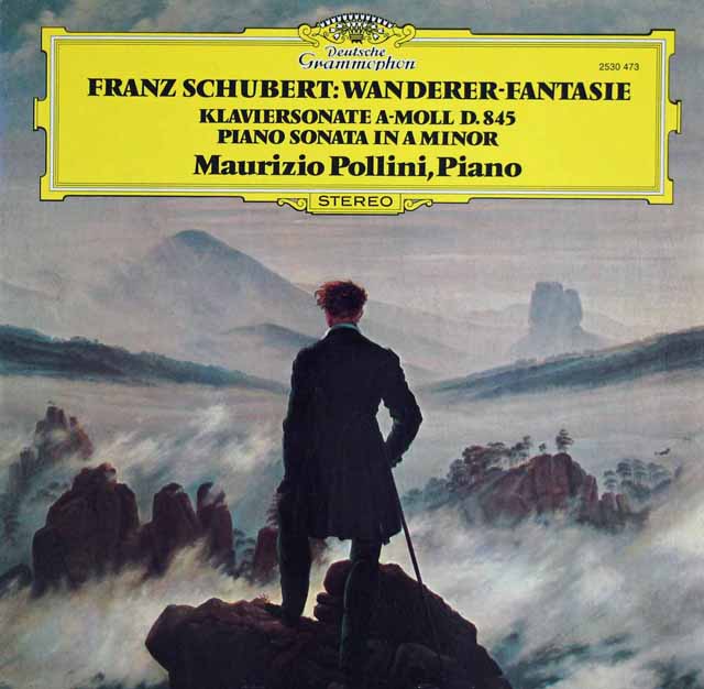 ポリーニのシューベルト/幻想曲「さすらい人」ほか　独DGG　3531　LP レコード