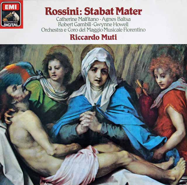 【テストプレス】　ムーティのロッシーニ/「スターバト・マーテル」　独EMI　3531　LP レコード