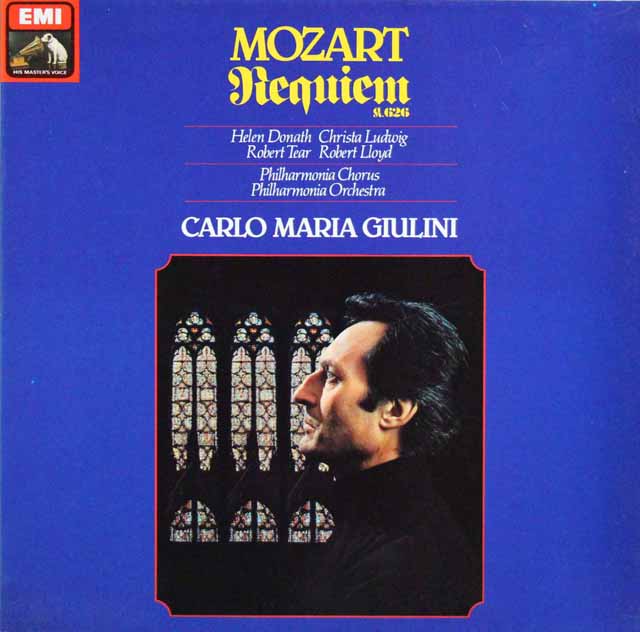 ジュリーニのモーツァルト/「レクイエム」　独EMI　3226　LP レコード
