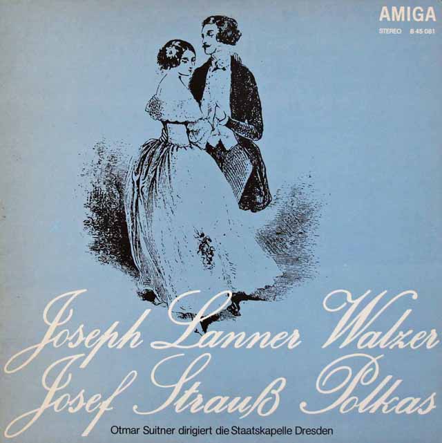 スウィトナーのランナー、J.シュトラウス/ワルツ、ポルカ集　独AMIGA　3708　LP レコード