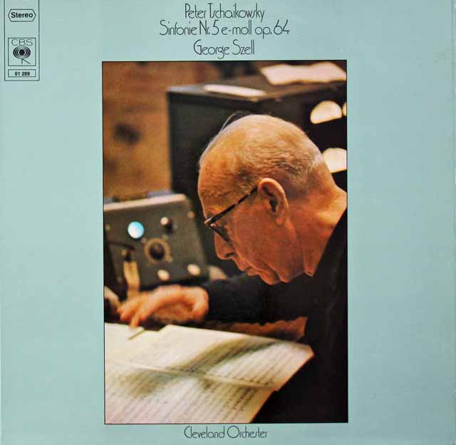 セルのチャイコフスキー/交響曲第5番　独CBS　3228　LP レコード