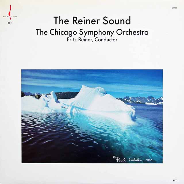 ライナー&シカゴ交響楽団の「ザ・ライナー・サウンド」　米CHESKY RECORDS　3229　LP レコード