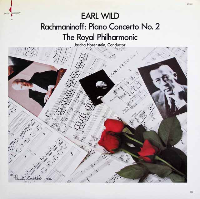 ワイルド&ホーレンシュタインのラフマニノフ/ピアノ協奏曲第2番　米CHESKY RECORDS　3229　LP レコード