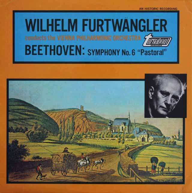 フルトヴェングラーのベートーヴェン/交響曲第6番「田園」　英turnabout　3230　LP レコード