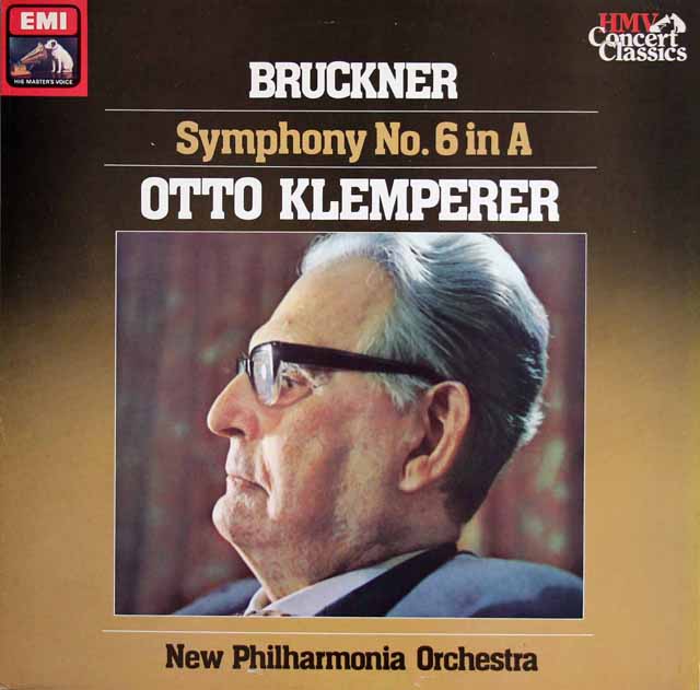 クレンペラーのブルックナー/交響曲第6番　英EMI　3230　LP レコード
