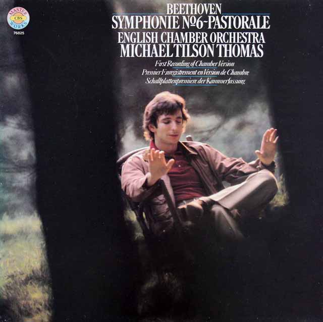 ティルソン・トーマスのベートーヴェン/交響曲第6番「田園」　独CBS　3699　LP レコード