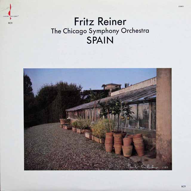 ライナーのスペイン管弦楽曲集　米CHESKY RECORDS　3698　LP レコード