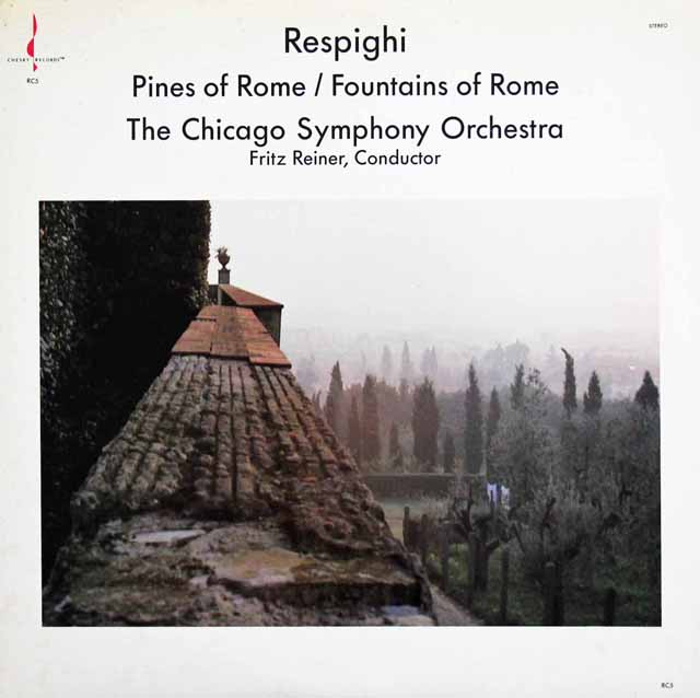 ライナーのレスピーギ/「ローマの松」「ローマの泉」　米CHESKY RECORDS　3698　LP レコード