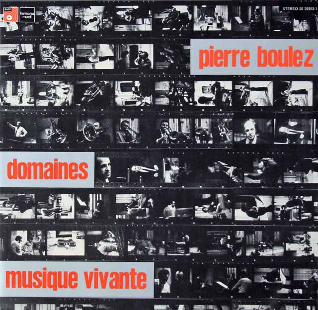 マッソンのブーレーズ/ドメーヌ　独HM　3270　LP レコード