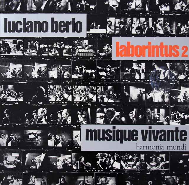 ベリオ自作自演/ラボリンタス第2　独HM　3270　LP レコード