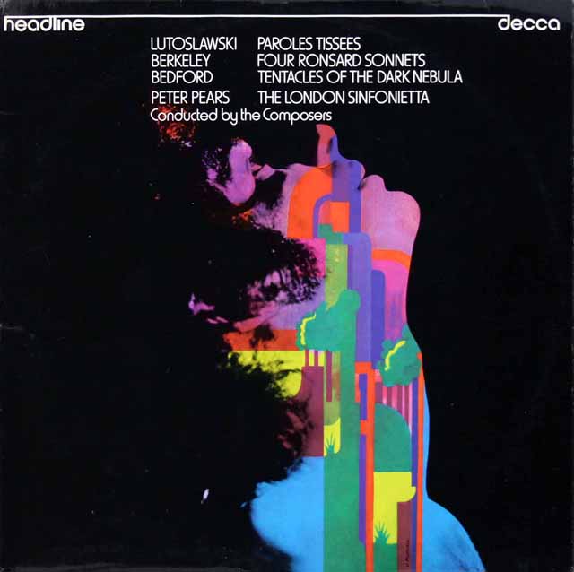 ルトスワフスキの自作自演/「織り込まれた言葉」ほか　★長岡鉄男の外盤A級セレクション第1巻69掲載盤　英DECCA　3270　LPレコード