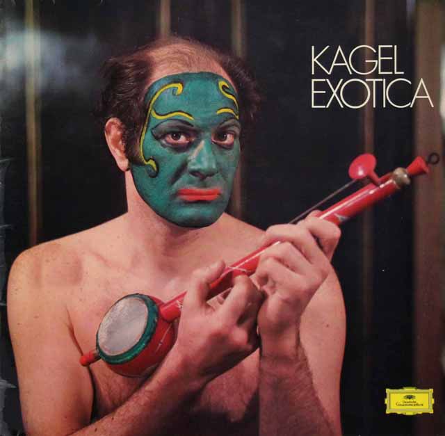 カーゲル自作自演/エキゾチカ　独DGG　3270　LP レコード