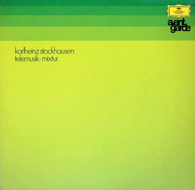シュトックハウゼン/「テレムジーク」　独DGG　3270　LP レコード