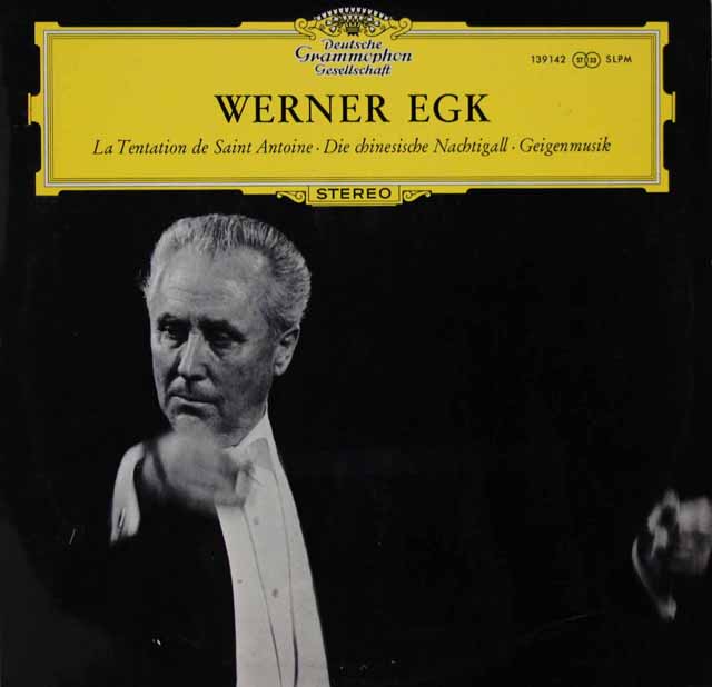 エックの自作自演/「聖アントニウスの誘惑」ほか　独DGG　3270  LP レコード