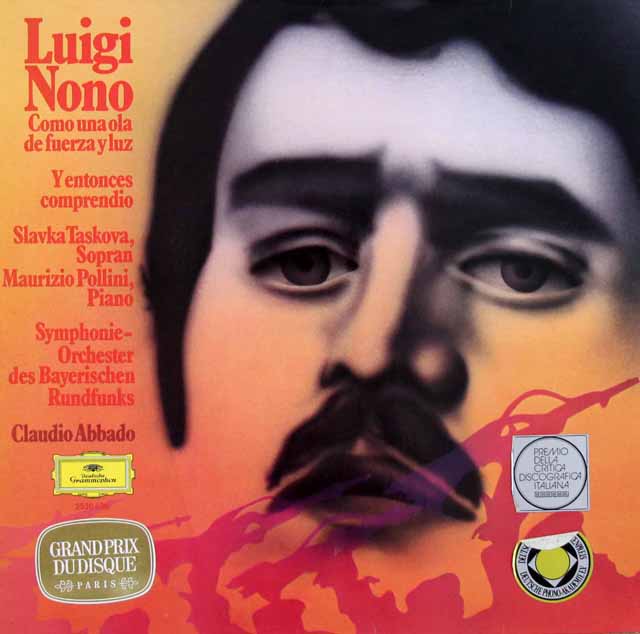 ポリーニ&アバドのノーノ/「力と光の波のように」ほか　独DGG　3270　LP レコード