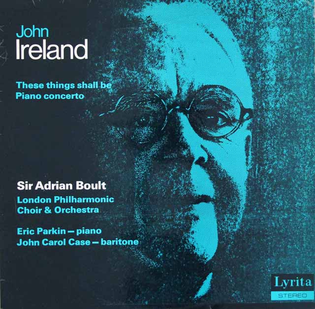 ボールトのアイアランド/ピアノ協奏曲ほか　英Lyrita　3270　LP レコード