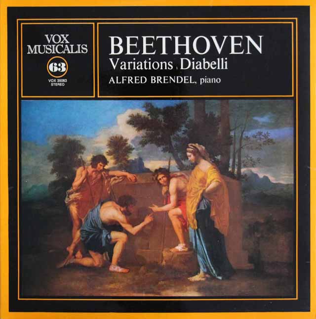 ブレンデルのベートーヴェン/ディアベリ変奏曲　仏VOX　3806　LP レコード