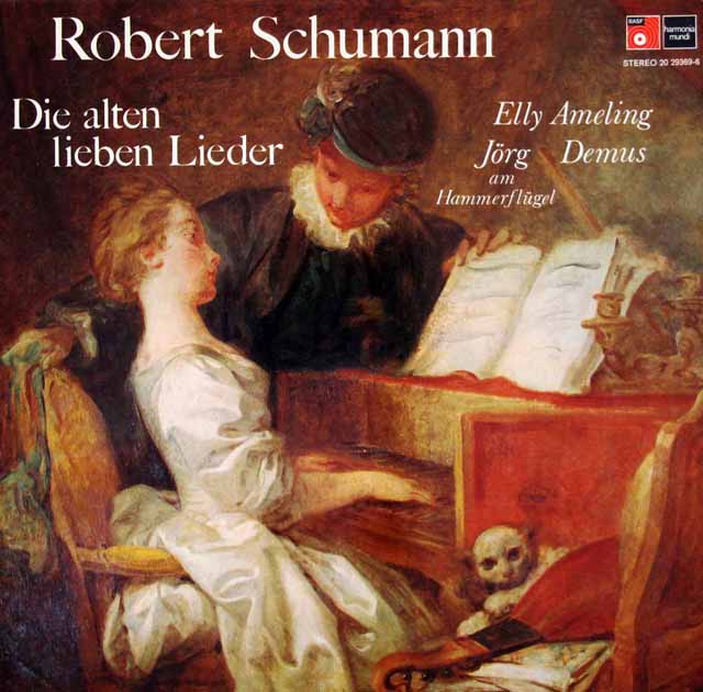 アメリングのシューマン/歌曲集　独BASF　3301　LP レコード