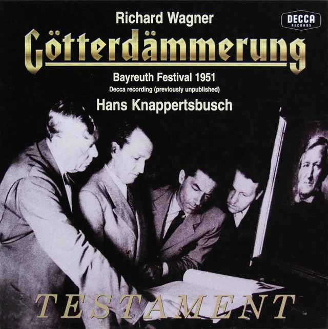 【未開封】クナッパーツブッシュのワーグナー/「神々の黄昏」全曲　英DECCA　3301　LP レコード