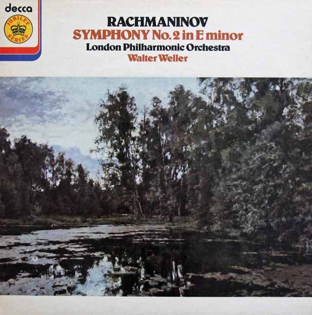 ウェラーのラフマニノフ/交響曲第2番　蘭DECCA　3697　LP レコード