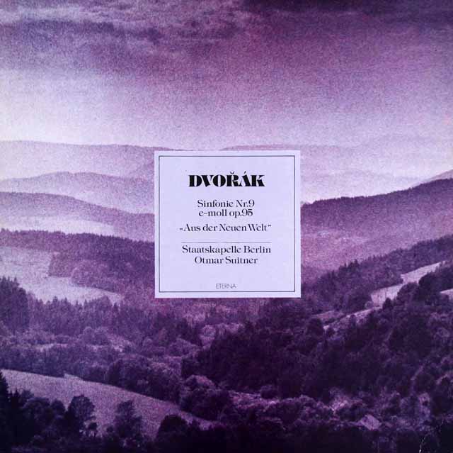 スウィトナーのドヴォルザーク/交響曲第9番「新世界より」　独ETERNA　3303　LP レコード