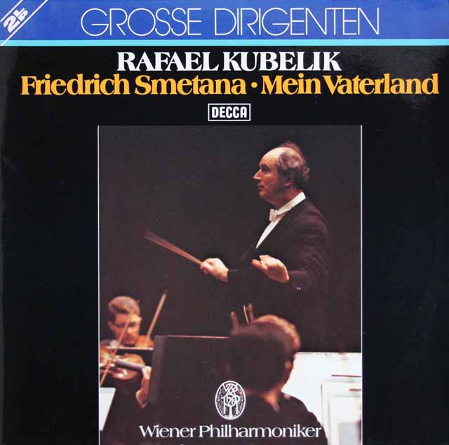 クーベリックのスメタナ/「わが祖国」全曲　独DECCA　3304　LP レコード