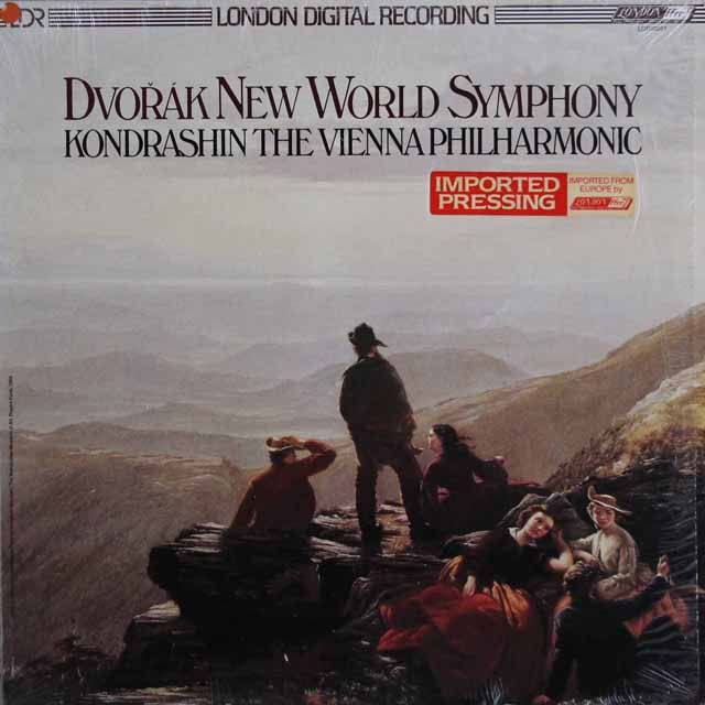コンドラシンのドヴォルザーク/交響曲第9番「新世界より」　蘭LONDON　3306　LP レコード
