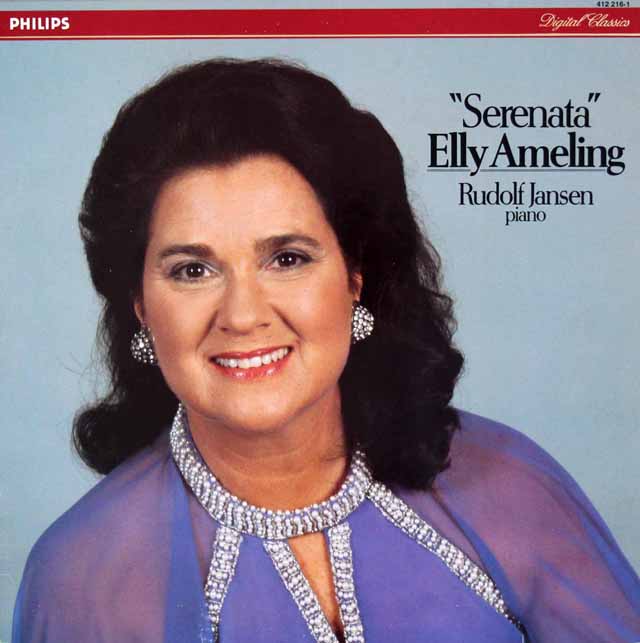 アメリングの「セレナータ」　蘭PHILIPS　3813　LP レコード