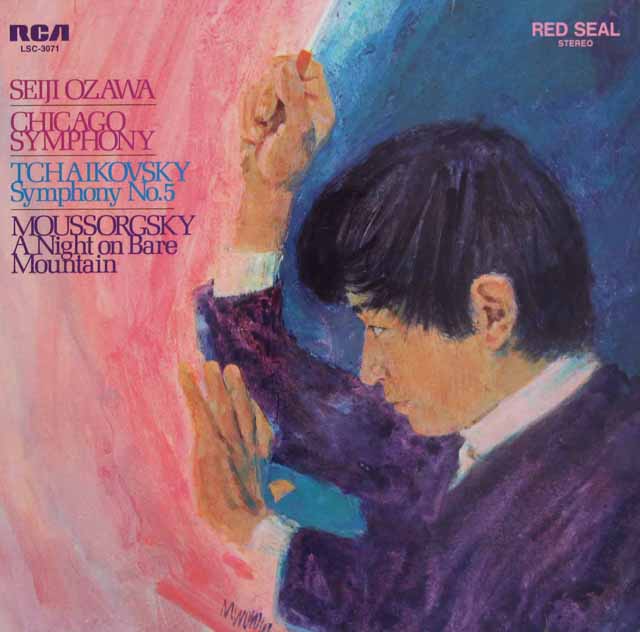 小澤のチャイコフスキー/交響曲第5番ほか　英RCA　3309　LP レコード
