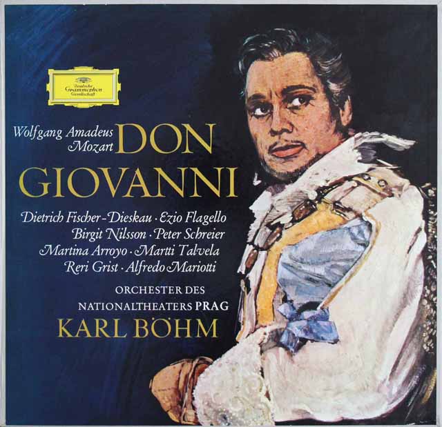 ベームのモーツァルト/「ドン・ジョヴァンニ」全曲　独DGG　3814　LP レコード