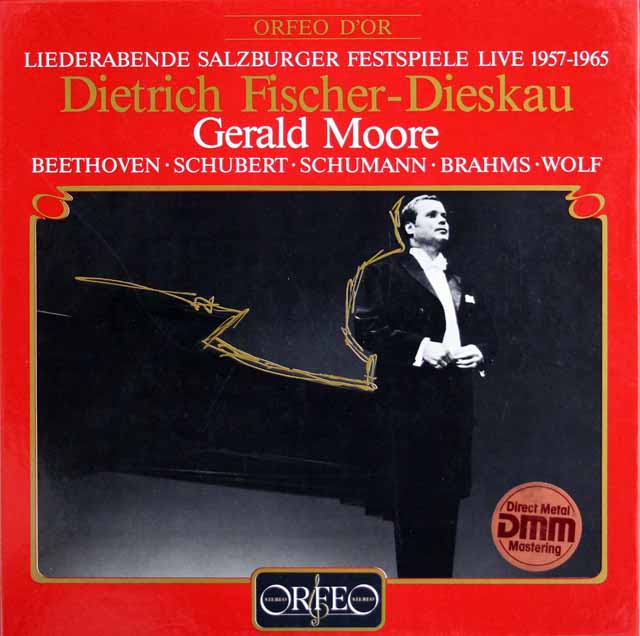F=ディースカウのザルツブルク音楽祭　独ORFEO　3694　LP レコード