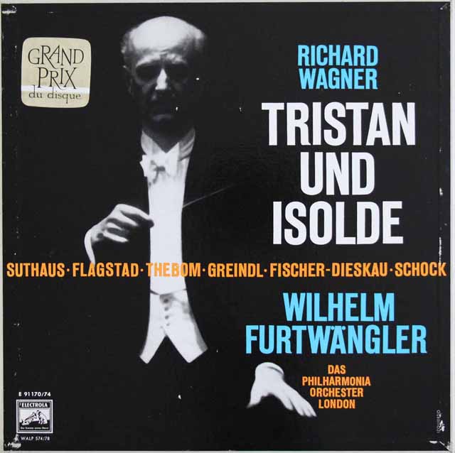 フルトヴェングラーのワーグナー/楽劇「トリスタンとイゾルデ」全曲　独ELECTROLA　3310　LP レコード