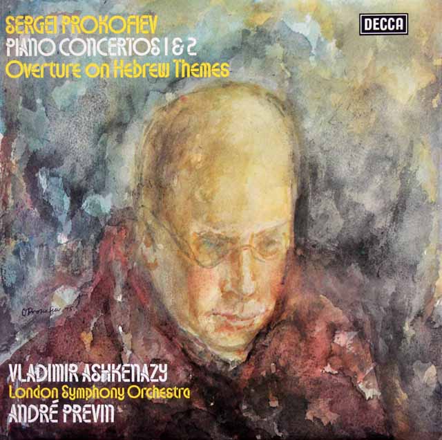 【オリジナル盤】　アシュケナージ、プレヴィンのプロコフィエフ/ピアノ協奏曲第1、2番　英DECCA　3310　LP レコード