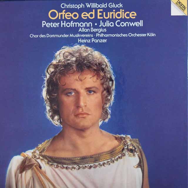 ペーター・ホフマン、コンウェル、パンツァーのグルック/「オルフェオとエウリディーチェ」　独vipro　3694　LP レコード