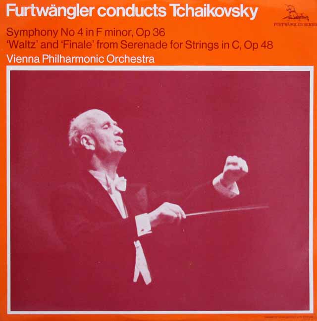 フルトヴェングラーのチャイコフスキー/交響曲第4番ほか　英Unicorn Records　3311　LP レコード