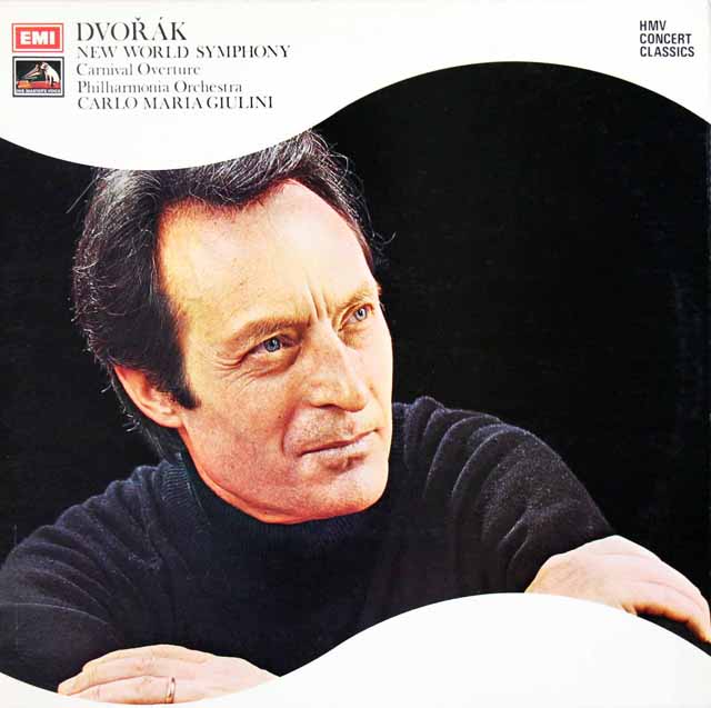 ジュリーニのドヴォルザーク/交響曲第9番「新世界より」ほか　英EMI　3694　LP レコード