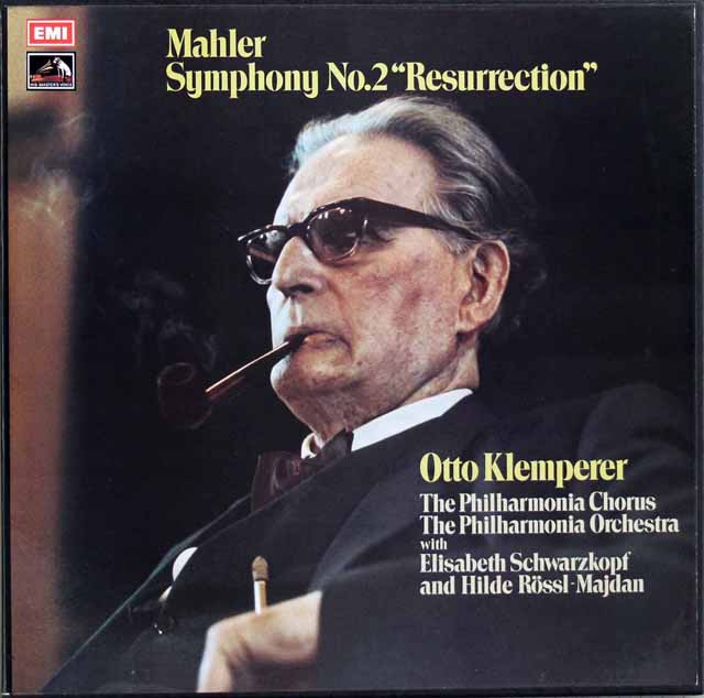 クレンペラーのマーラー/交響曲第2番「復活」　英EMI　3311　LP レコード