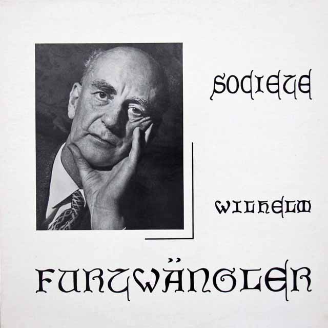 【400枚限定】　ギーゼキング、フルトヴェングラーのシューマン/ピアノ協奏曲　仏WF協会　3614　LP レコード