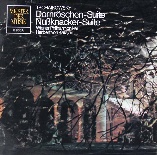 カラヤンのチャイコフスキー/「くるみ割り人形」&「眠りの森の美女」組曲　独DECCA　3312　LP レコード
