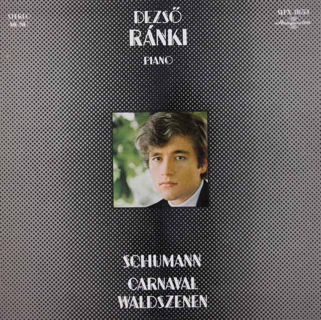ラーンキのシューマン/「謝肉祭」 、「森の情景」　ハンガリーHungaroton　3615　LP レコード