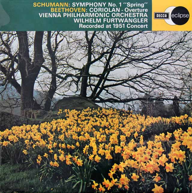 【オリジナル盤】　フルトヴェングラーの「ロマンティック」ほか（1951年10月29日ライヴ集）  　英DECCA　3312　LP レコード